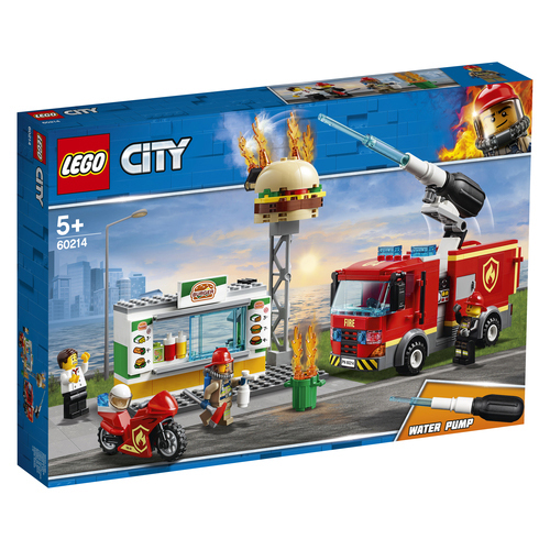 LEGO City Brand bij het hamburgerrestaurant - 60214