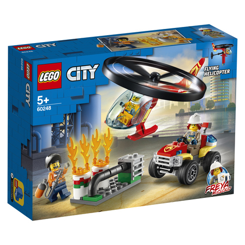 LEGO City Brandweerhelikopter reddingsoperatie - 60248
