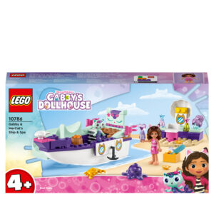 LEGO 10786 Gabby's poppenhuis Vertroetelschip van Gabby en Meerminkat Speelgoed