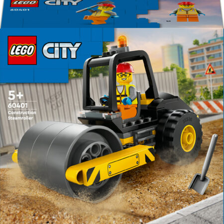 60401 City Stoomwals Speelgoed Vrachtwagen Set