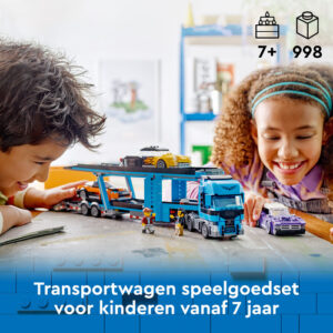 Transportvoertuig met sportauto's